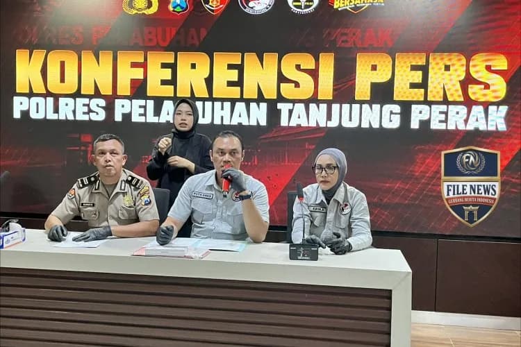 Satresnarkoba Polres Pelabuhan Tanjung Perak Tangkap Residivis Pengedar Sabu, Sita 12,18 Gram Siap Edar