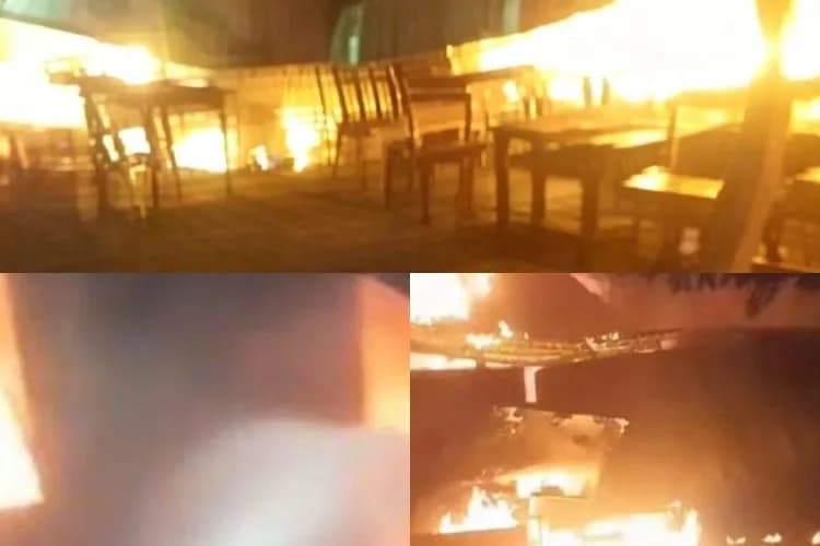 Tabung Gas Meledak, Si-Jago Merah Hanguskan Empat Bangunan di Dukuh Kupang