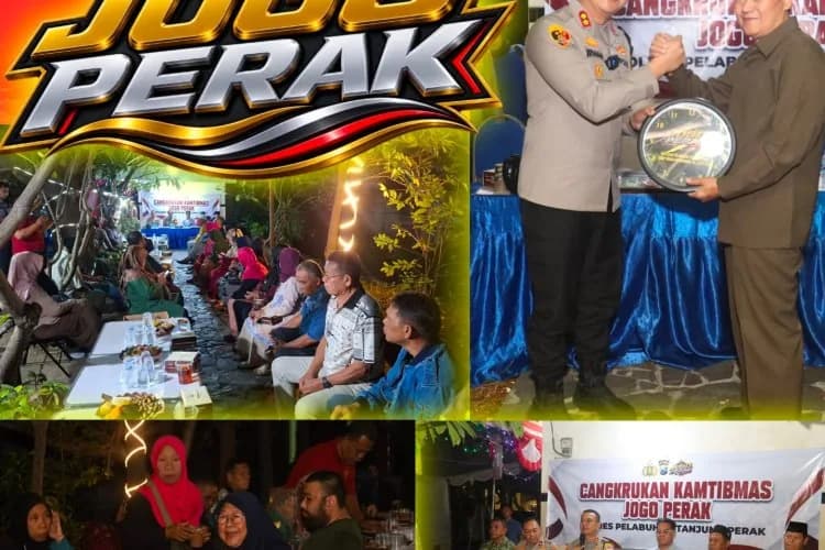 Kapolres Pelabuhan Tanjung Perak Surabaya AKBP Irwan Kurniawan AZ, S.H., S.I.K., M.Si., Serap Aspirasi Warga Lewat Cangkrukan Jogo Perak