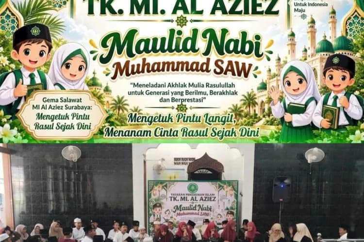 Peringati Maulid Nabi 1448 H, MI Al Aziez Berkomitmen Cetak Generasi Berilmu dan Berakhlak Mulia