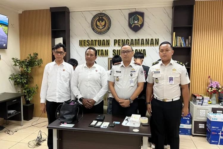 Rutan Kelas I Surabaya Gagalkan Penyelundupan Sabu Lewat Pengunjung, Barang Disembunyikan di Tas Jahitan