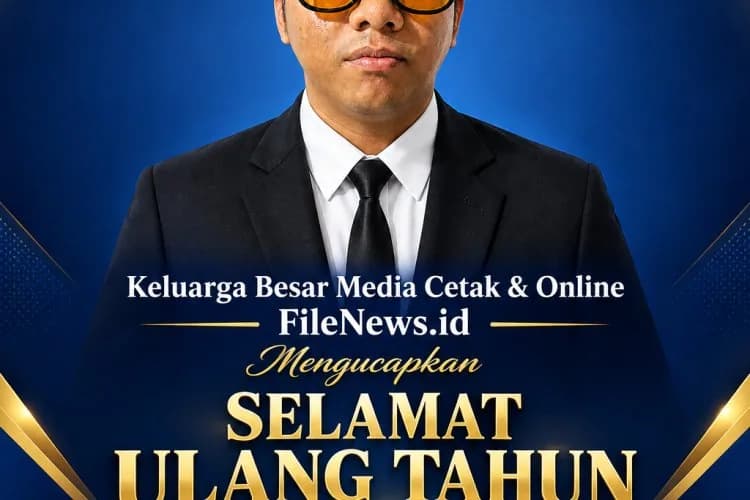 Malam Penuh Kejutan, Keluarga Besar FileNews.id Rayakan Ulang Tahun ke-29 Hafid Dwi Satria, S.T., Komisaris Media FileNews.id