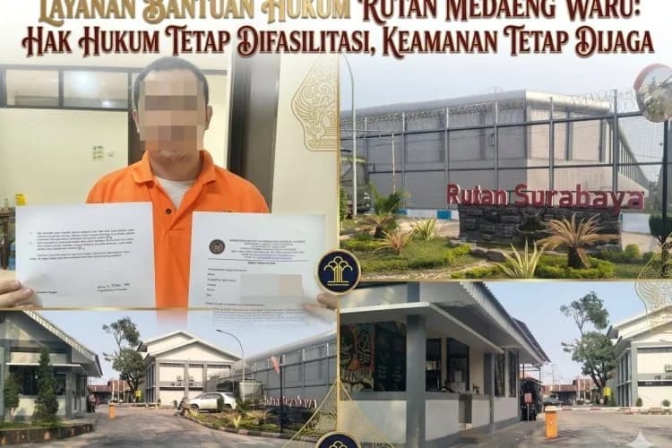 LAYANAN BANTUAN HUKUM RUTAN KELAS 1 SURABAYA: HAK HUKUM TETAP DIFASILITASI, KEAMANAN TETAP DIJAGA