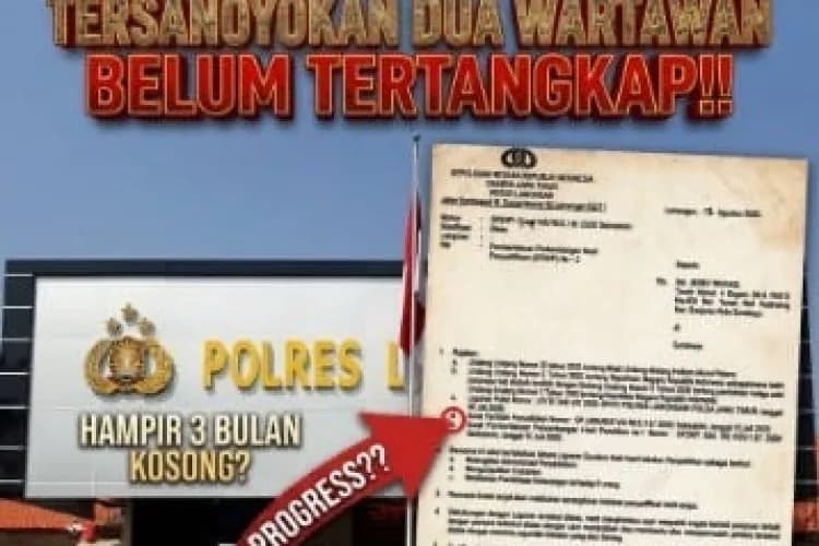 Dua Bulan Lebih Dilaporkan, Kasus Dugaan Pengeroyokan Dua Wartawan di Lamongan Belum Ada Tersangka