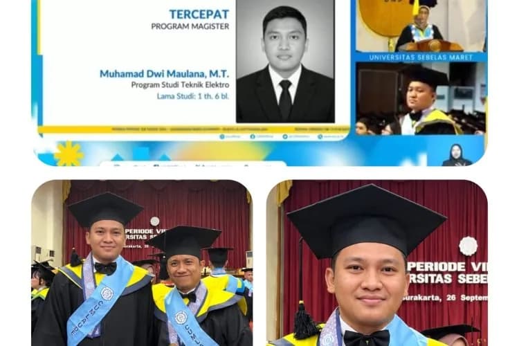 Anggota Korem 081/DSJ Jadi Lulusan Tercepat Program Magister UNS