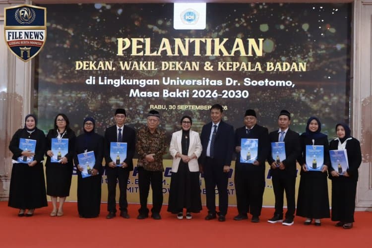 Babak Baru Kepemimpinan UNITOMO, YPCU Lantik Pimpinan Fakultas dan Kepala Badan Periode 2026-2030