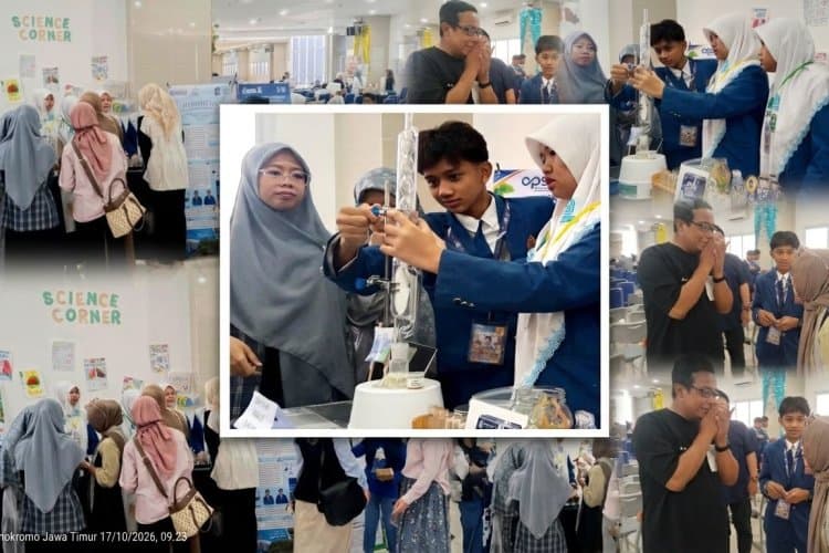 Dari Biji yang terbuang di pinggir jalan, Siswa SMP Al Falah Surabaya sulap Ketapang jadi Minyak Nabati Alternatif