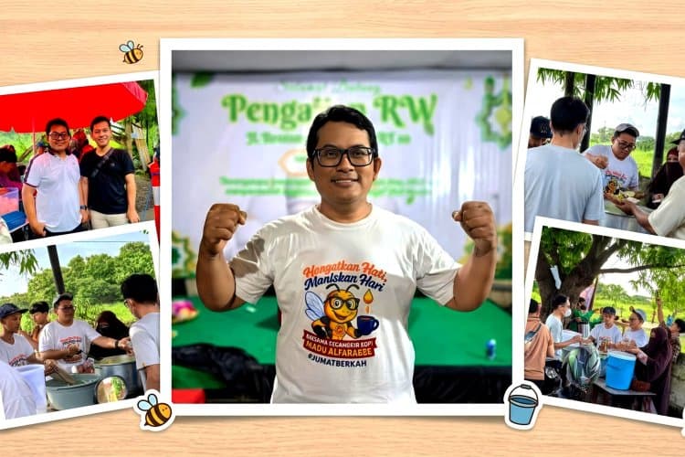 Genap Satu Tahun, Jumat Berkah Omah MaduQu Bagikan 1000 Porsi Makanan Gratis