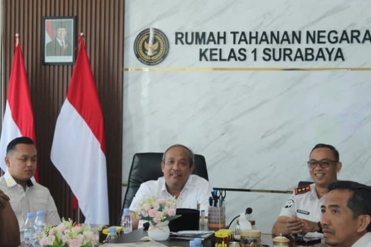 Kepala Pusat PPK BPSDM Pujo Harinto Pacu Transformasi SDM Rutan Surabaya lewat Social Learning dan Experience Learning