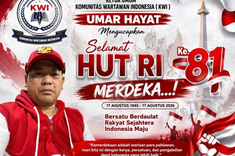 Ketua Umum KWI Umar Hayat Sampaikan Ucapan HUT Kemerdekaan RI ke-81: Merdeka, Bersatu dan Berdaulat
