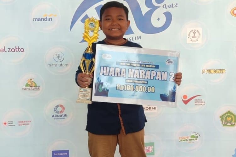 Sabet Juara Harapan 2 Panahan Surabaya-Sidoarjo, Ahmad Hisyam harumkan nama SD Muhammadiyah 13 Surabaya