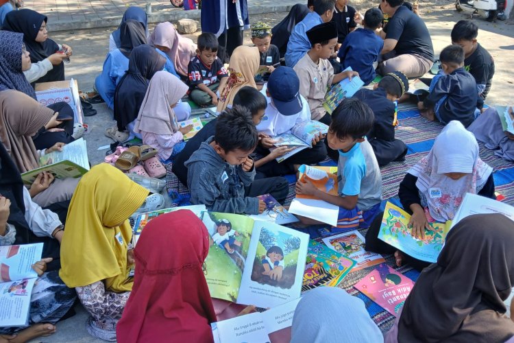 Liburan Sekolah Jadi Seru, Taman Abhirupa Disulap Jadi Ruang Bermain dan Belajar Anak